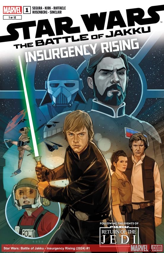 Cover of Star Wars: Battle Of Jakku - Insurgency Rising (2024) - #1