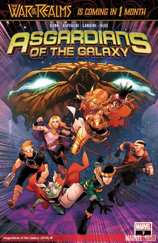 Cover of Asgardians Of The Galaxy (2018) - #7