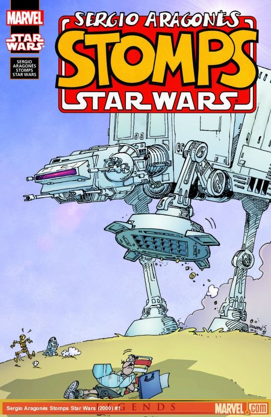 Cover of Sergio Aragones Stomps Star Wars (2000) - #1