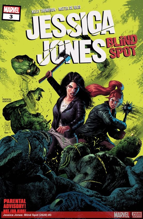 Cover of Jessica Jones: Blind Spot (2020) - #3