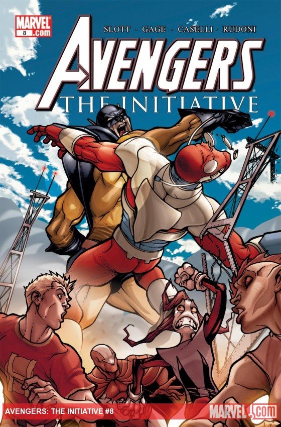 Cover of Avengers: The Initiative (2007) - #8