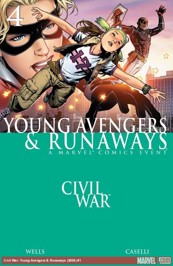 Cover of Civil War: Young Avengers & Runaways (2006) - #4