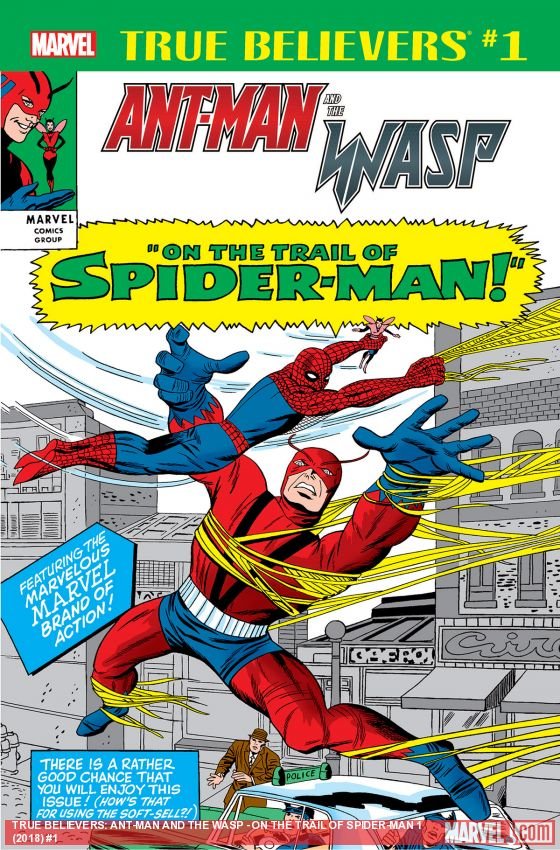 Cover of True Believers: Ant-Man and the Wasp - On the Trail Of Spider-Man (2018) - #1