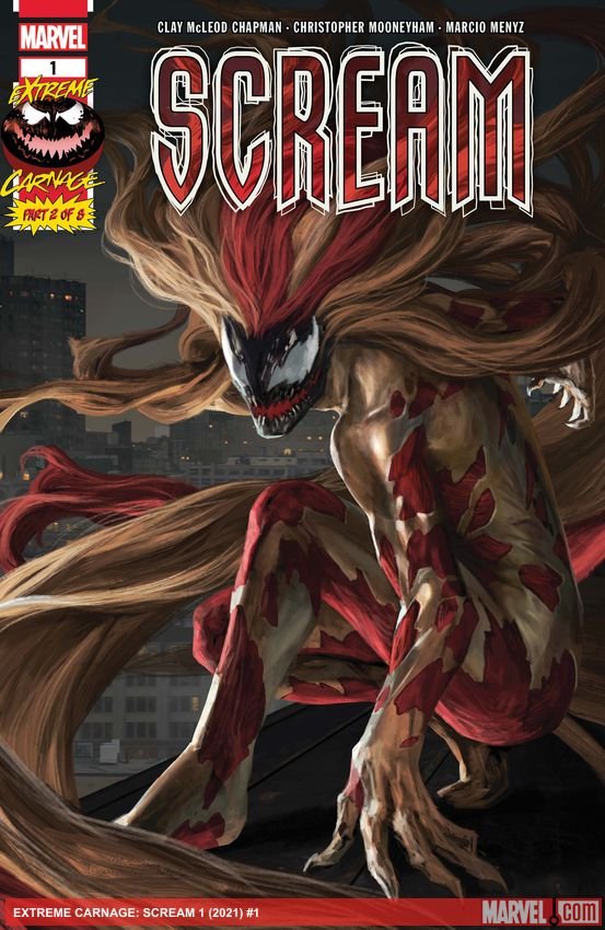 Cover of Extreme Carnage: Scream (2021) - #1