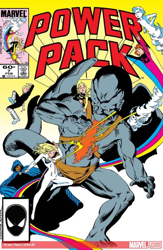 Cover of Power Pack (1984) - #7