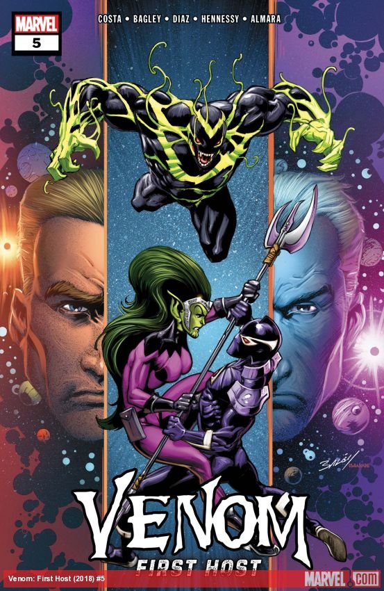 Cover of Venom: First Host (2018) - #5