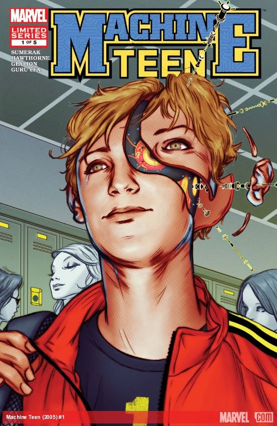 Cover of Machine Teen (2005) - #1