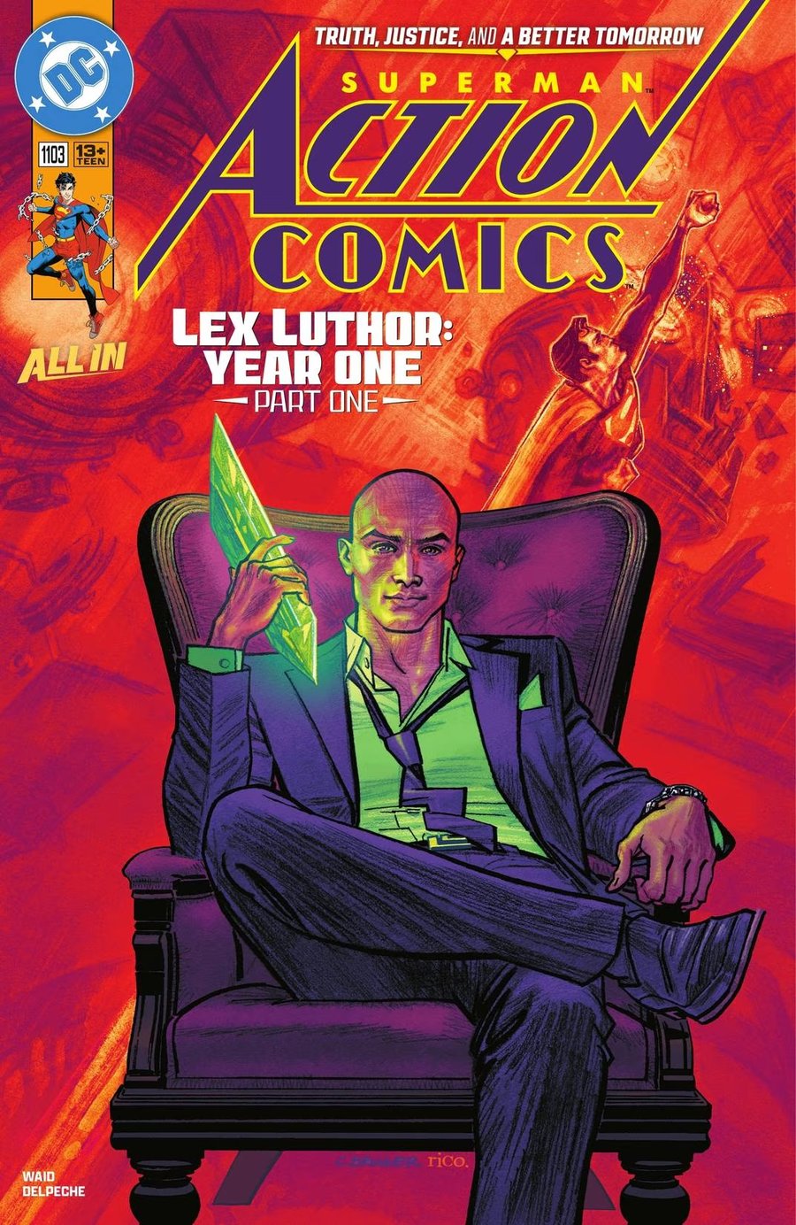 Cover of Action Comics (2016) - #1103