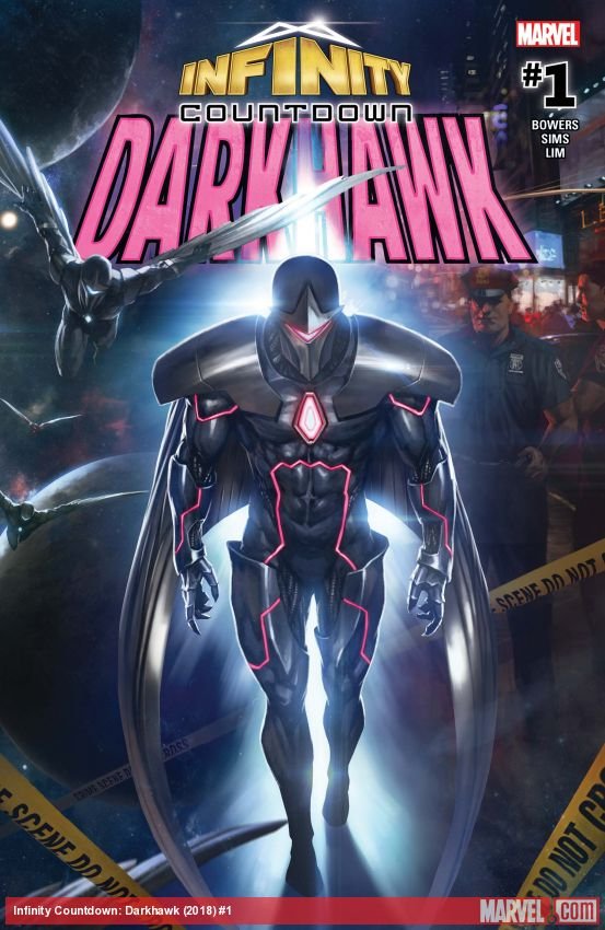 Cover of Infinity Countdown: Darkhawk (2018) - #1