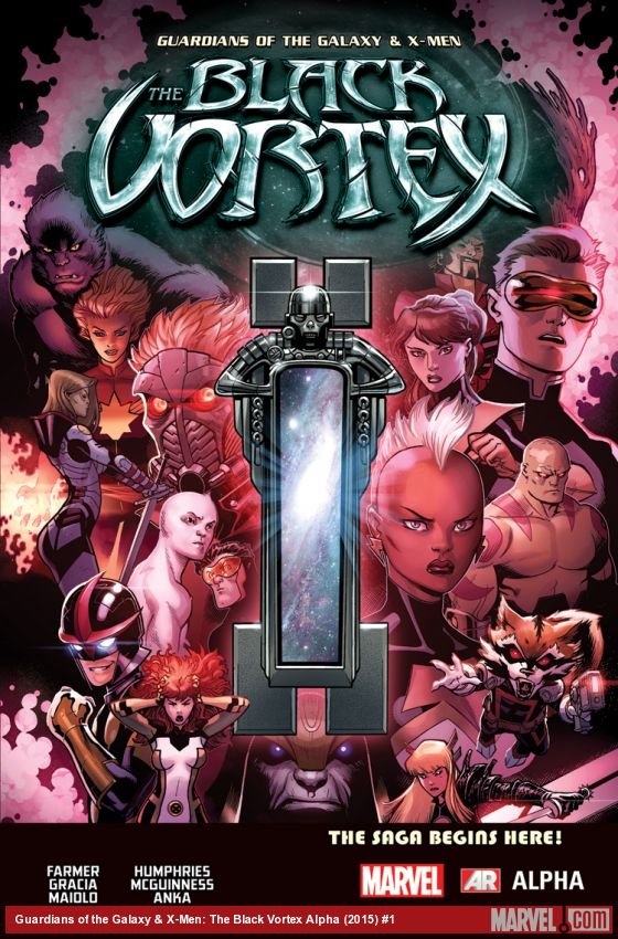 Cover of Guardians Of The Galaxy & X-Men: The Black Vortex Alpha (2015) - #1
