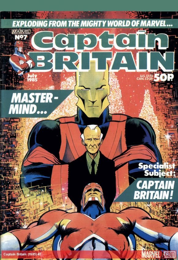 Cover of Captain Britain (1985) - #7