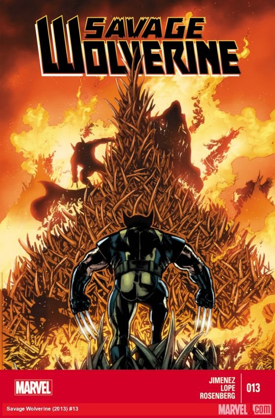 Cover of Savage Wolverine (2013) - #13