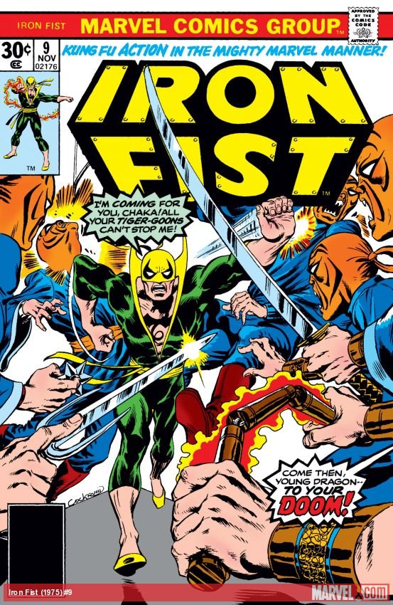 Cover of Iron Fist (1975) - #9