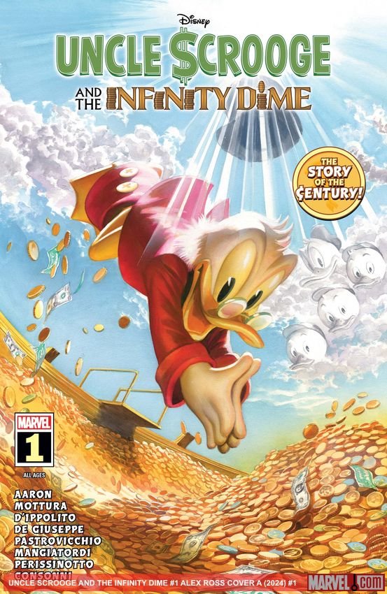 Cover of Uncle Scrooge And The Infinity Dime (2024) - #1