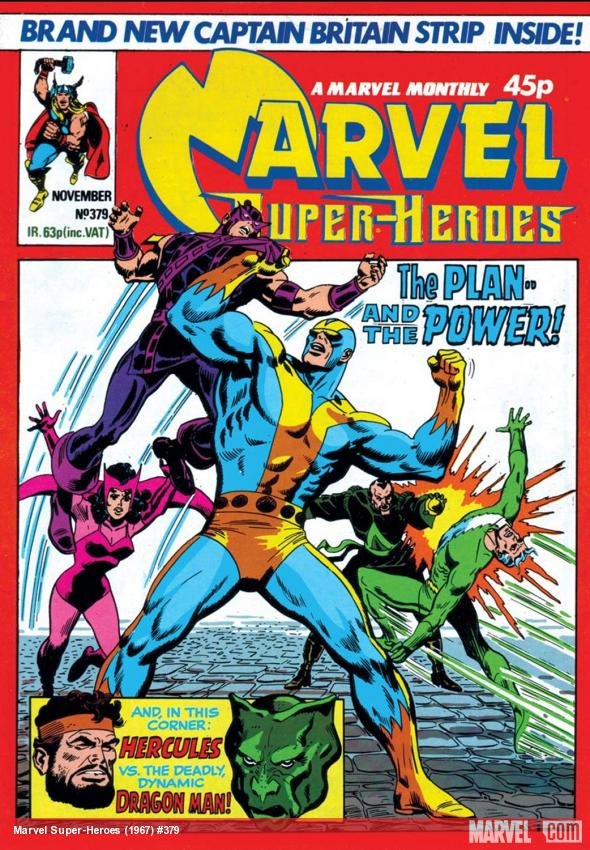 Cover of Marvel Super-Heroes Uk (1979) - #379