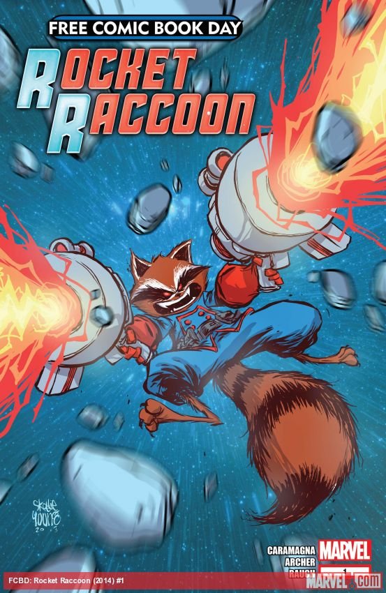 Cover of Free Comic Book Day 2014 (Rocket Raccoon) (2014) - #1