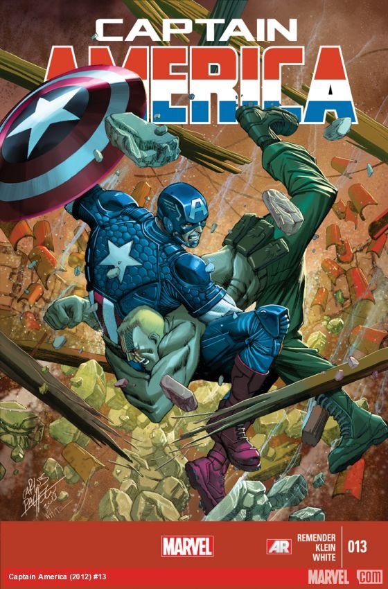 Cover of Captain America (2012) - #13