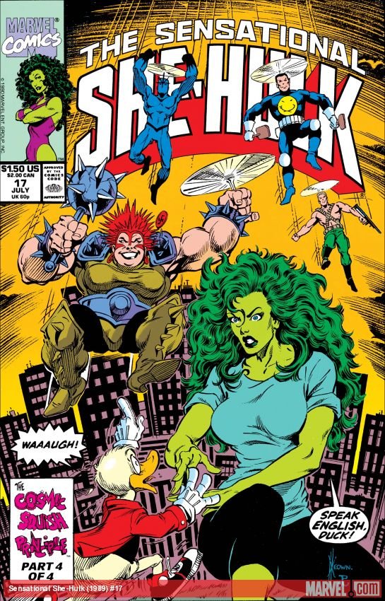 Cover of Sensational She-Hulk (1989) - #17
