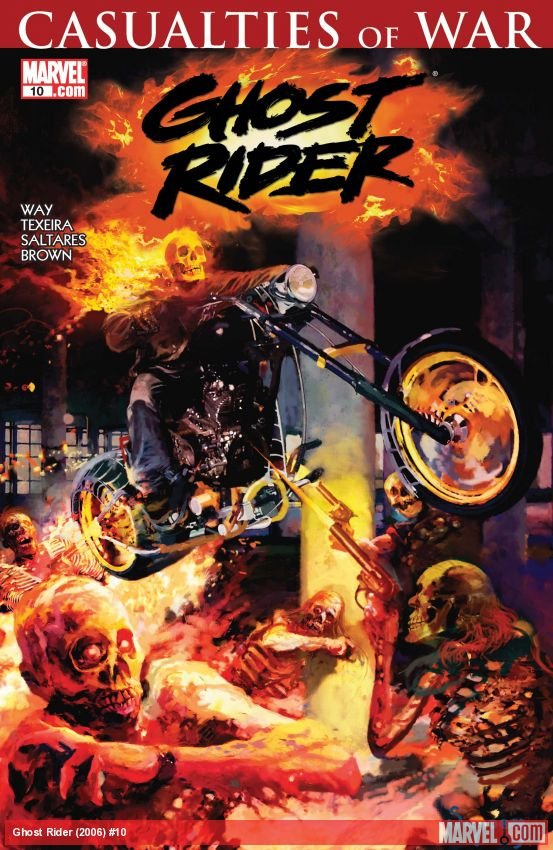 Cover of Ghost Rider (2006) - #10