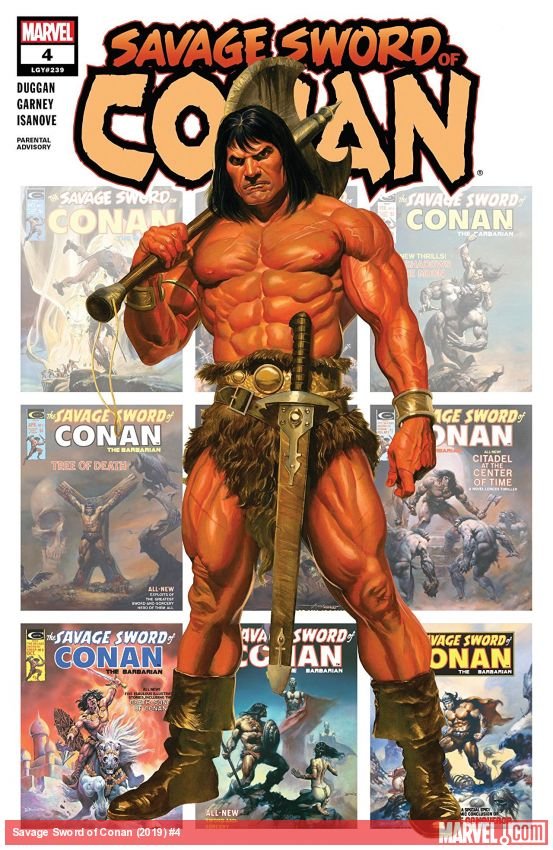 Cover of Savage Sword Of Conan (2019) - #4