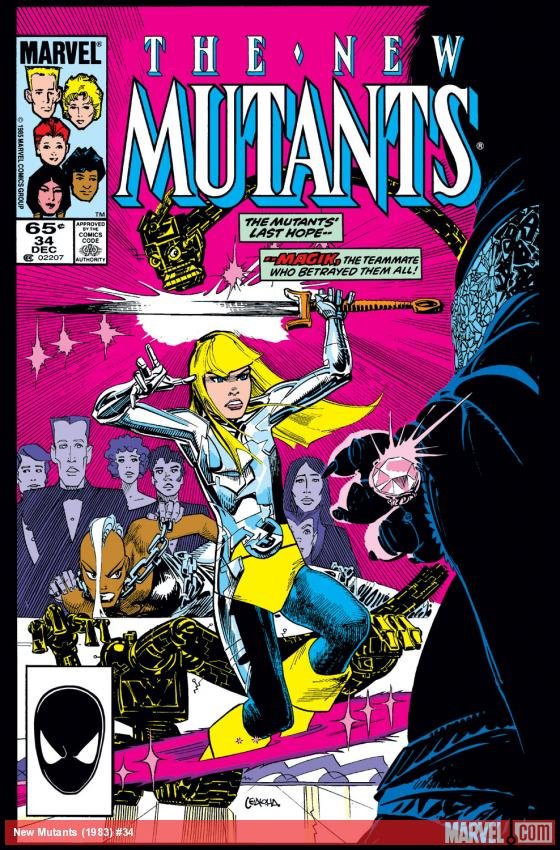 Cover of New Mutants (1983) - #34