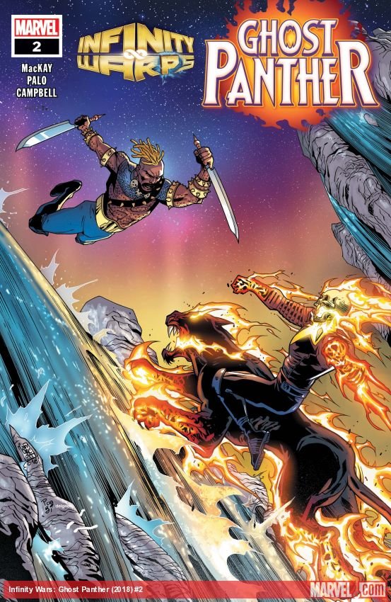 Cover of Infinity Wars: Ghost Panther (2018) - #2