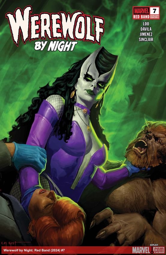 Cover of Werewolf By Night: Red Band (2024) - #7