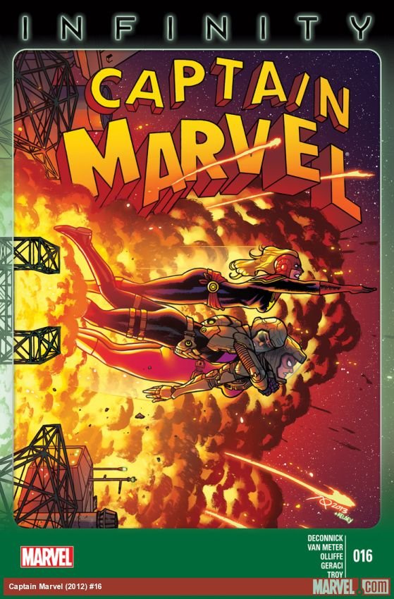 Cover of Captain Marvel (2012) - #16