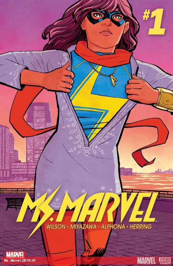 Cover of Ms. Marvel (2015) - #1