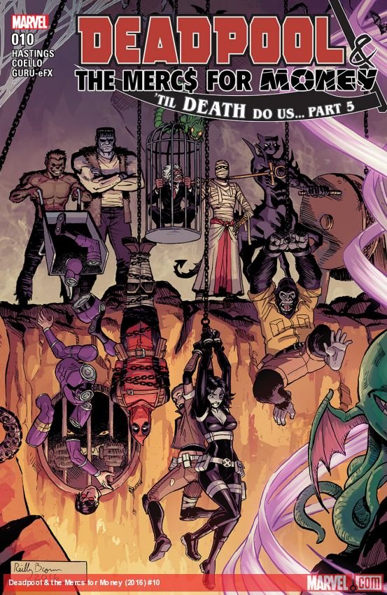 Cover of Deadpool & the Mercs For Money [II] (2016) - #10