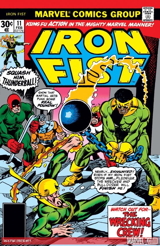 Cover of Iron Fist (1975) - #11