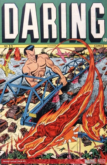 Cover of Daring Comics (1944) - #11