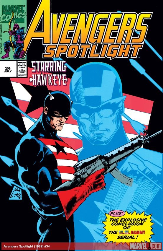Cover of Avengers Spotlight (1989) - #34