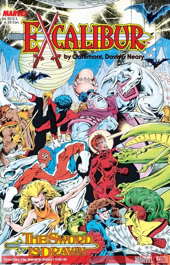 Cover of Excalibur: The Sword Is Drawn (1988) - #1