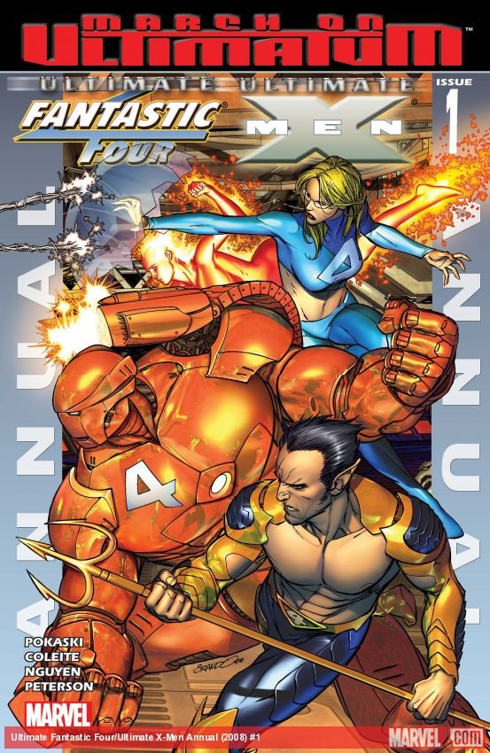 Cover of Ultimate Fantastic Four/Ultimate X-Men Annual (2008) - #1