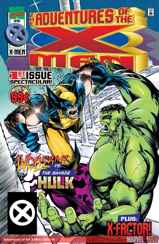 Cover of Adventures Of The X-Men (1996) - #1