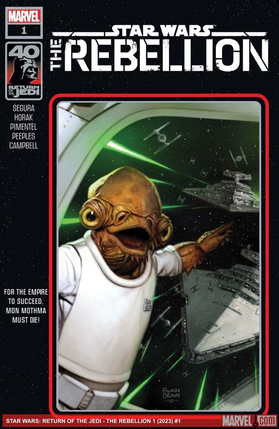Cover of Star Wars: Return Of The Jedi - The Rebellion (2023) - #1