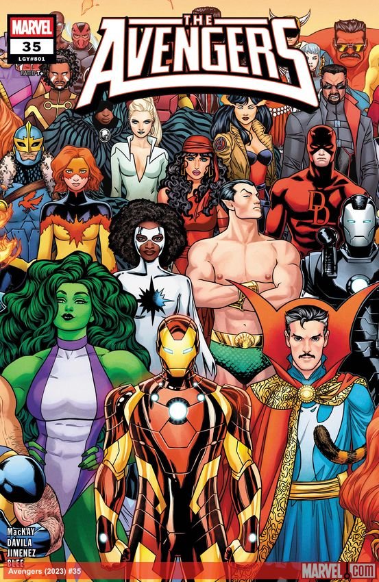 Cover of Avengers (2023) - #35