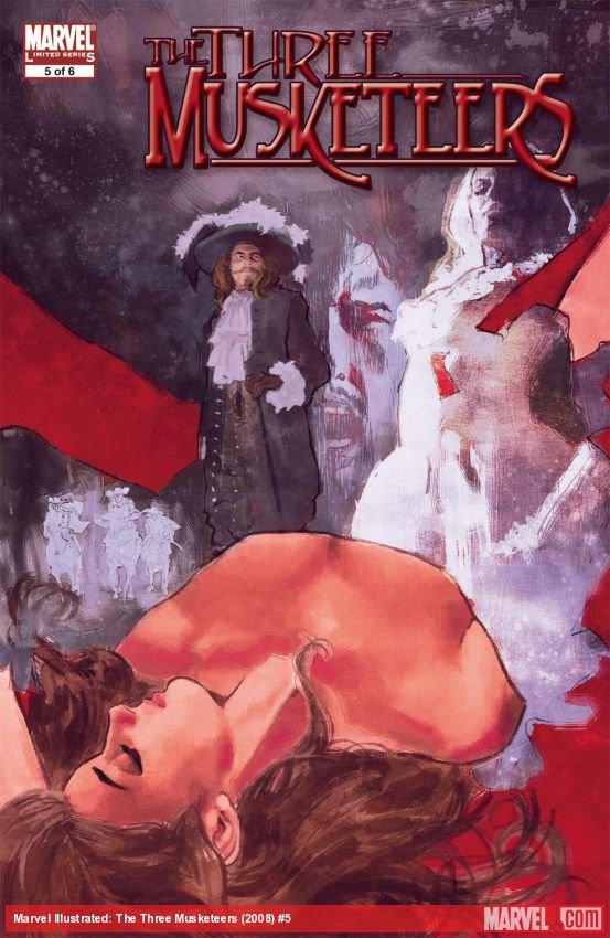 Cover of Marvel Illustrated: The Three Musketeers (2008) - #5
