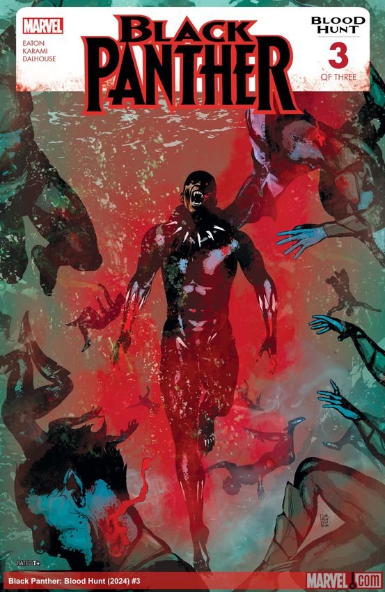 Cover of Black Panther: Blood Hunt (2024) - #3