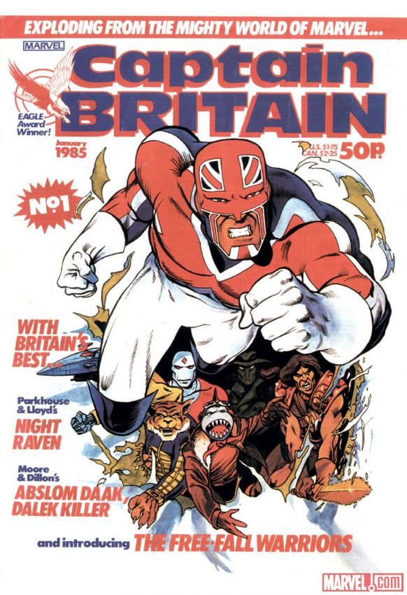 Cover of Captain Britain (1985) - #1