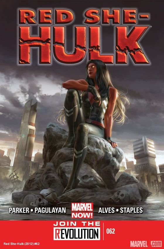 Cover of Red She-Hulk (2012) - #62
