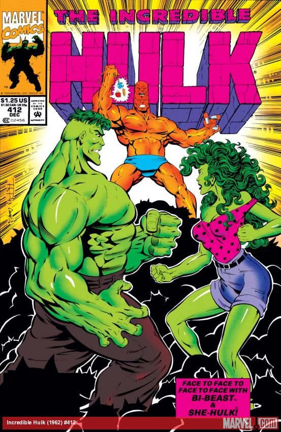 Cover of Incredible Hulk (1962) - #412