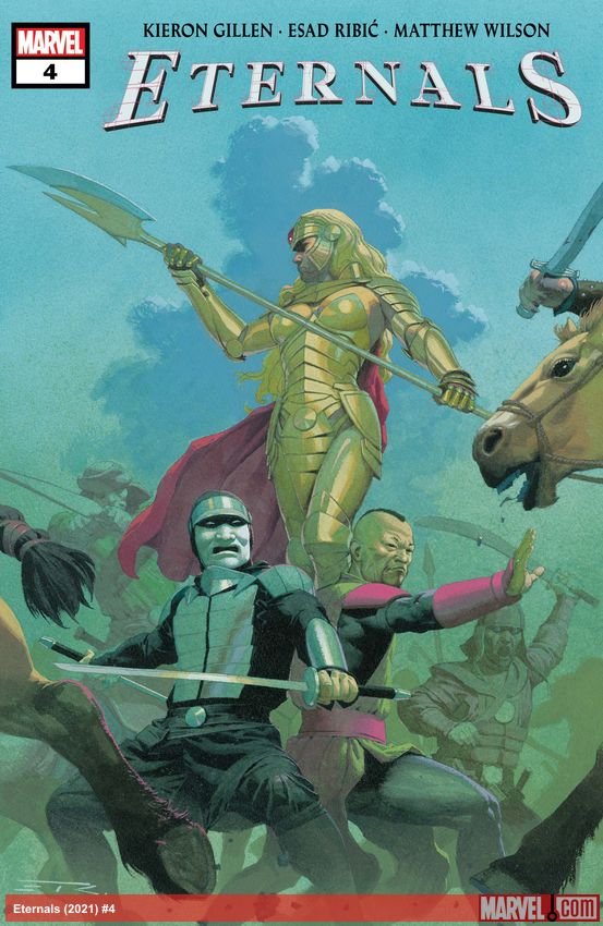 Cover of Eternals (2021) - #4