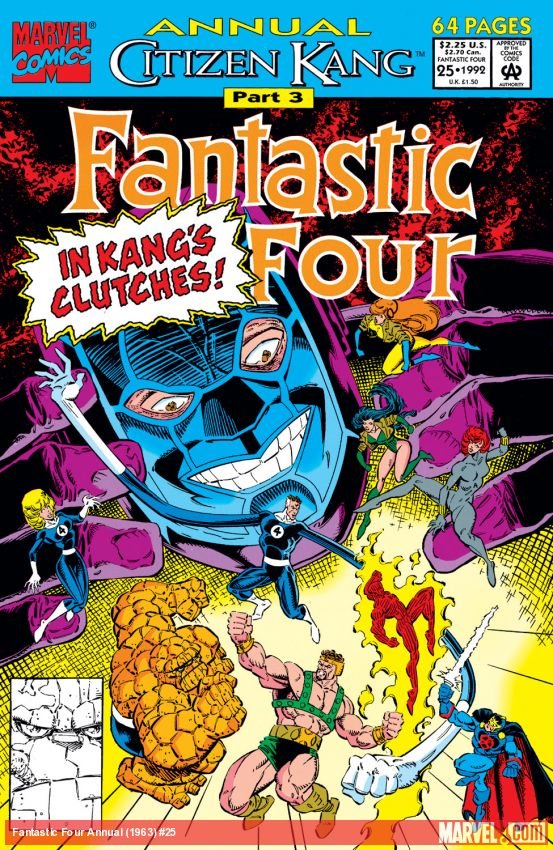 Cover of Fantastic Four Annual (1963) - #25