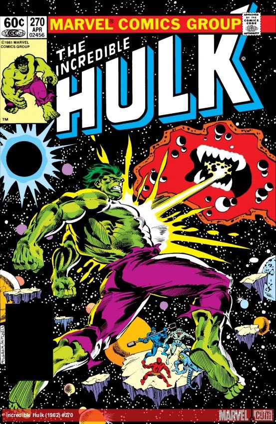 Cover of Incredible Hulk (1962) - #270