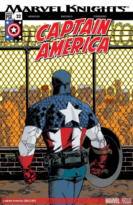 Cover of Captain America (2002) - #22
