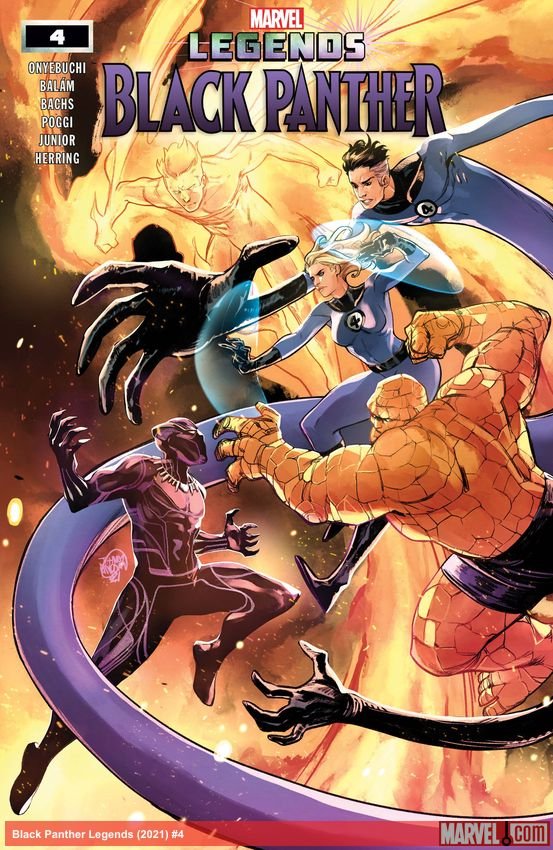 Cover of Black Panther Legends (2021) - #4