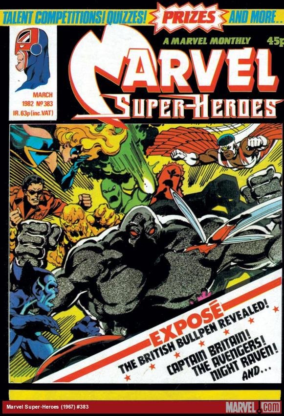 Cover of Marvel Super-Heroes Uk (1979) - #383