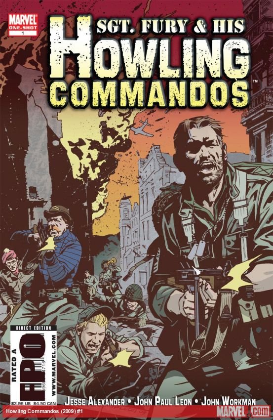 Cover of Howling Commandos (2009) - #1
